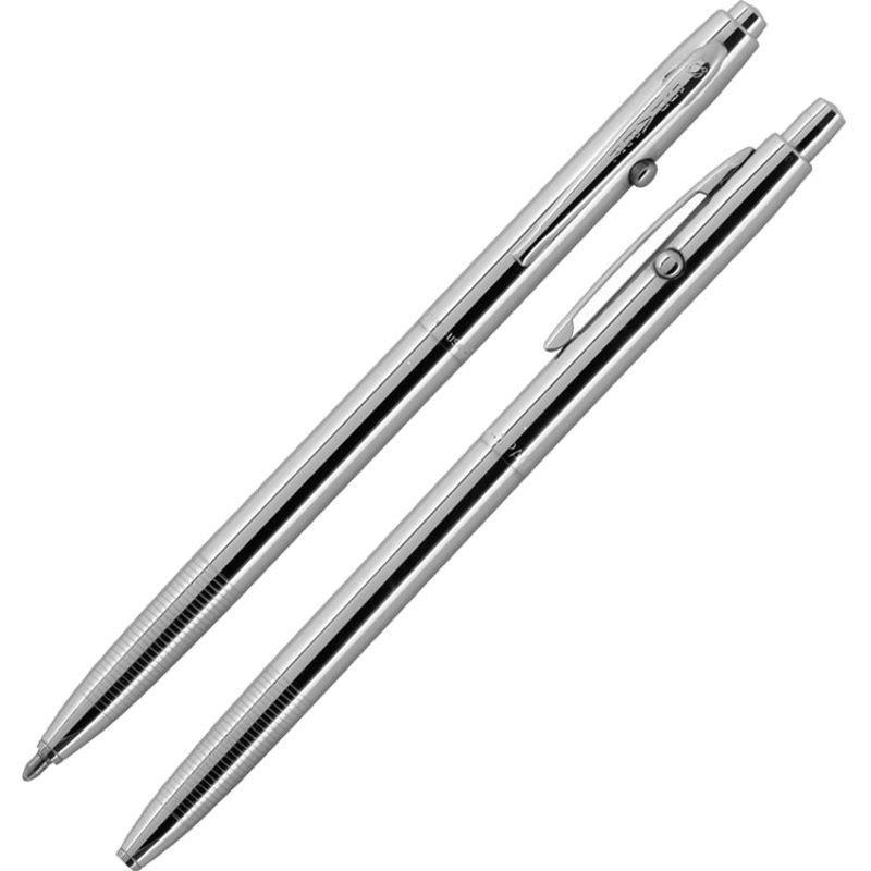Stylo bille FISHER SPACE Shuttle - Medium (M) - Chromé - 0747609831146