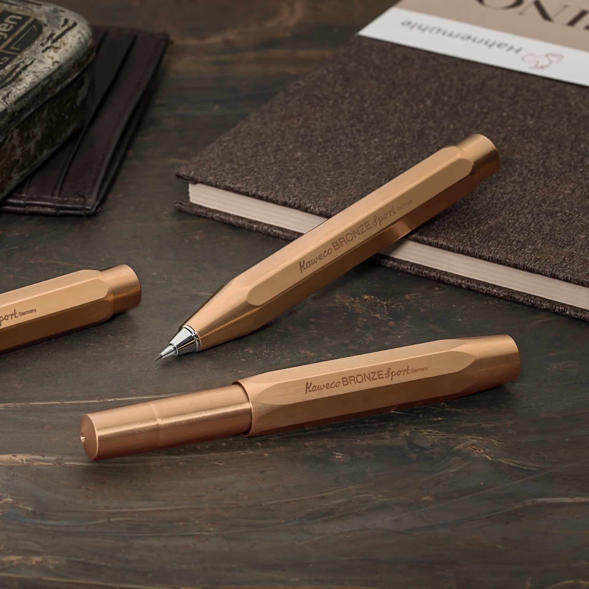Stylo bille KAWECO Bronze Sport - 1.0 - Bronze - 4250278625658