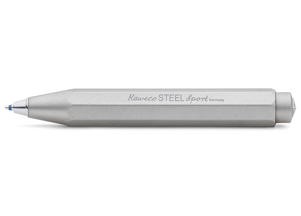 Stylo bille KAWECO Steel Sport - 1.0 - Acier - 4250278613600