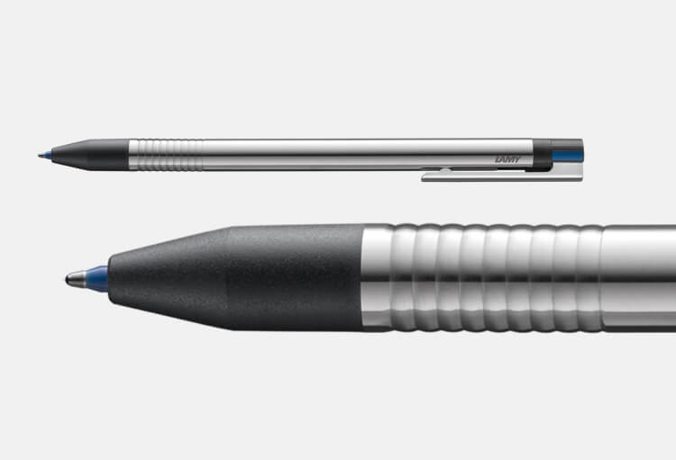 Stylo bille multi couleurs LAMY logo - Medium (M) - Matt Steel - -