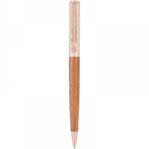 Stylo bille OBERTHUR Mimizan - Medium (M) - Bois de rose / marron - 3664447130590