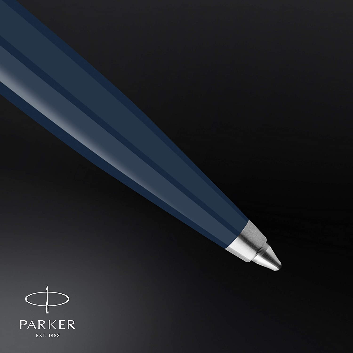 Stylo bille PARKER 51 - Medium (M) - Résine Bleu Nuit - 3026981235030