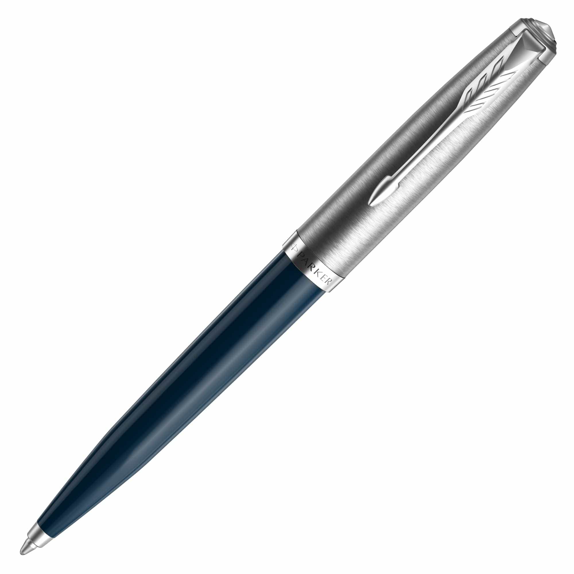 Stylo bille PARKER 51 - Medium (M) - Résine Bleu Nuit - 3026981235030