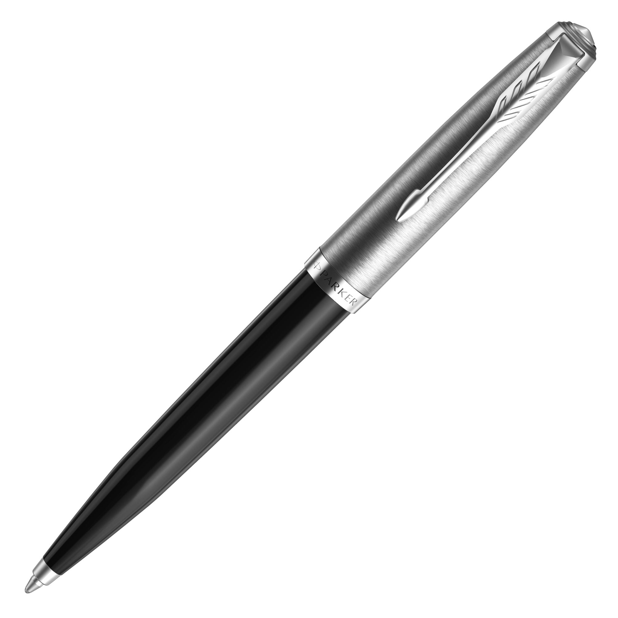 Stylo bille PARKER 51 - Medium (M) - Résine Noir Précieuse - 3026981234934