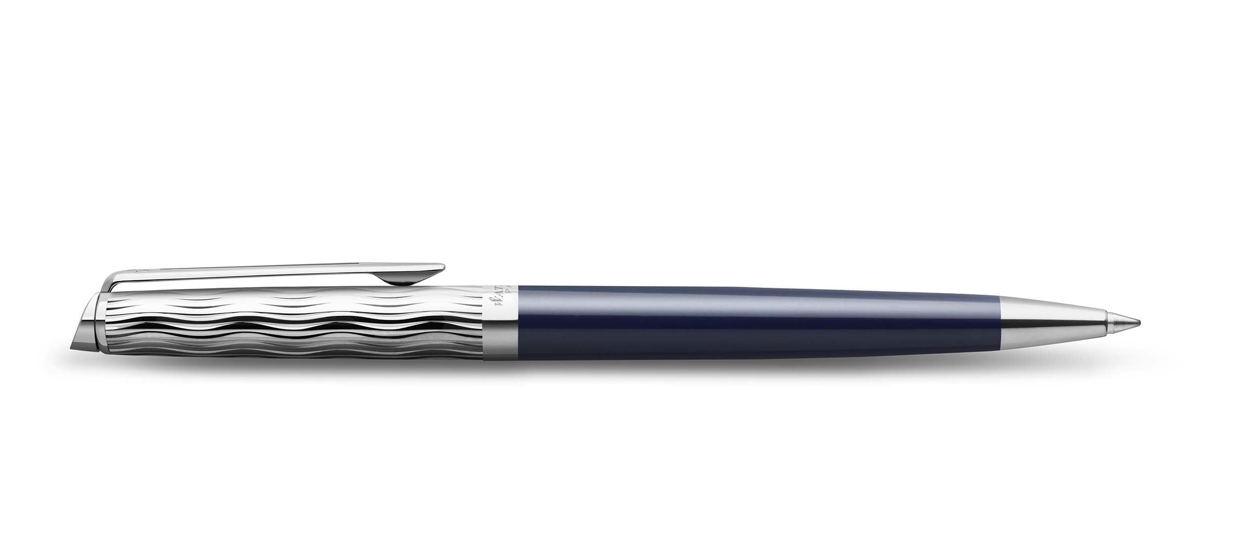 Stylo bille WATERMAN Hémisphère l'Essence du Bleu - Medium (M) - Bleu - 3026981664700