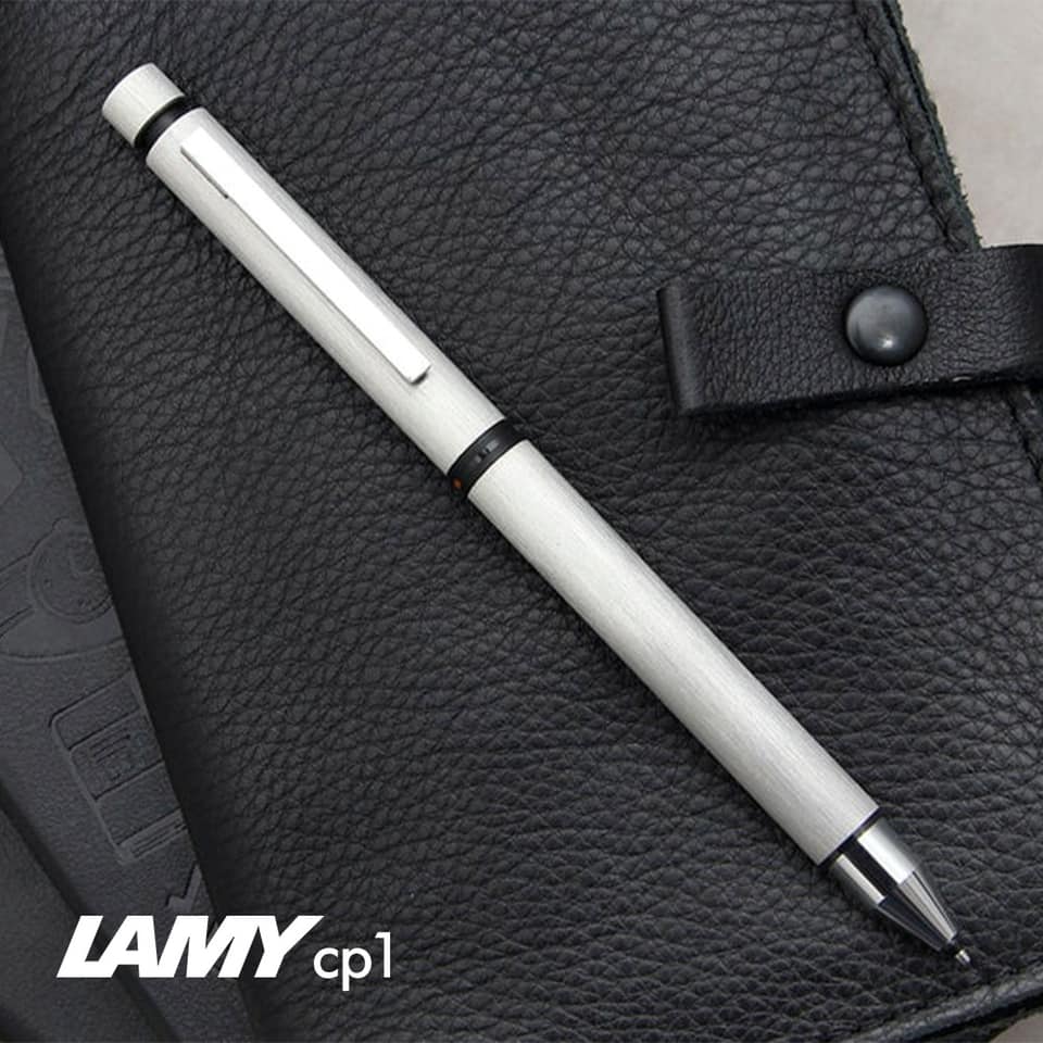 Stylo multifonction LAMY cp1 tri pen - Brushed Steel - - 4014519728337