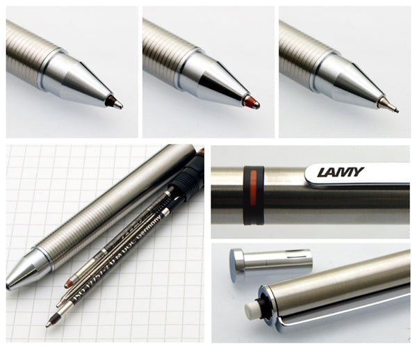 Stylo multifonction LAMY st tri pen - Black - - 4014519115403