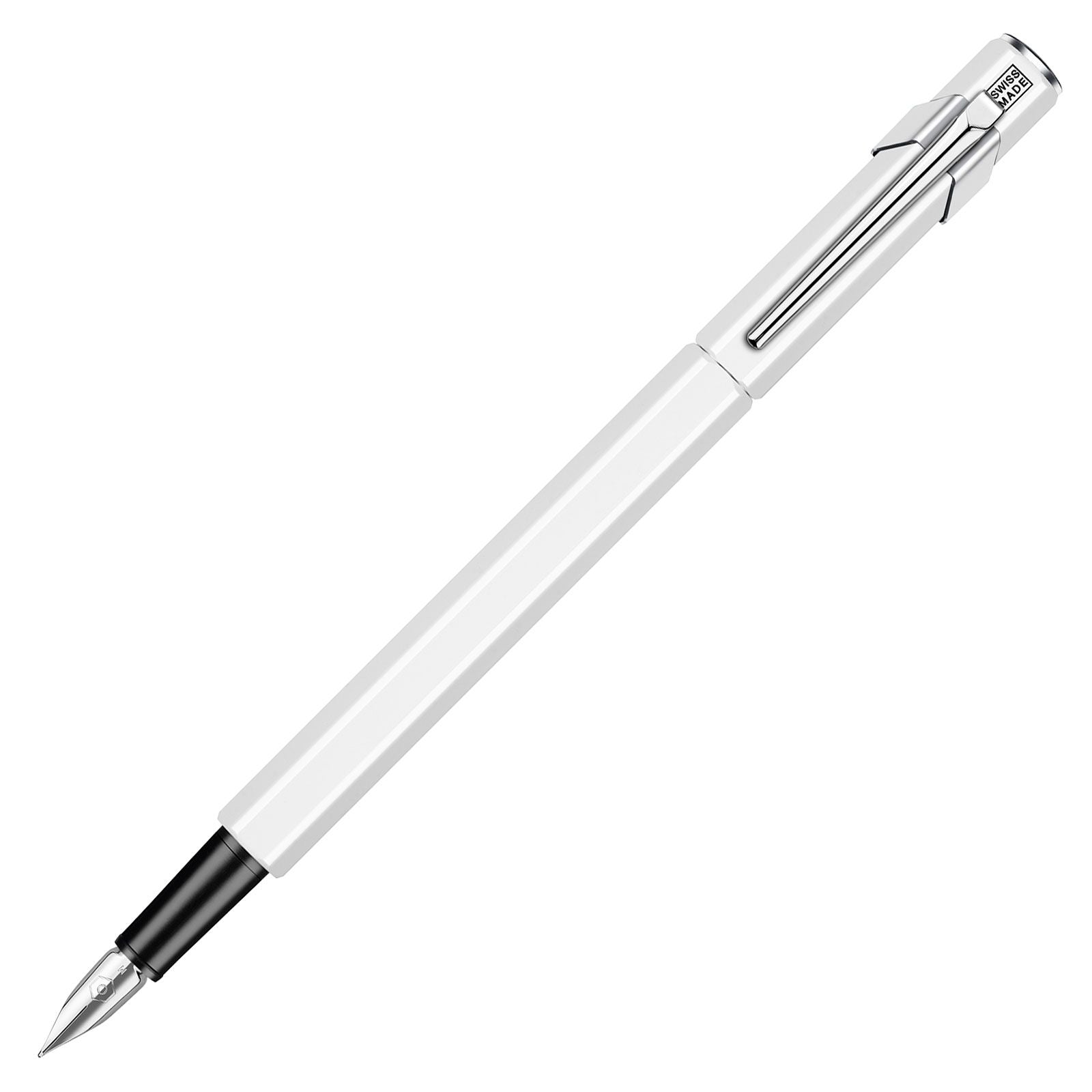 Stylo plume CARAN D'ACHE 849 - Extra Fine (EF) - Vernis Blanc - 7630002336338