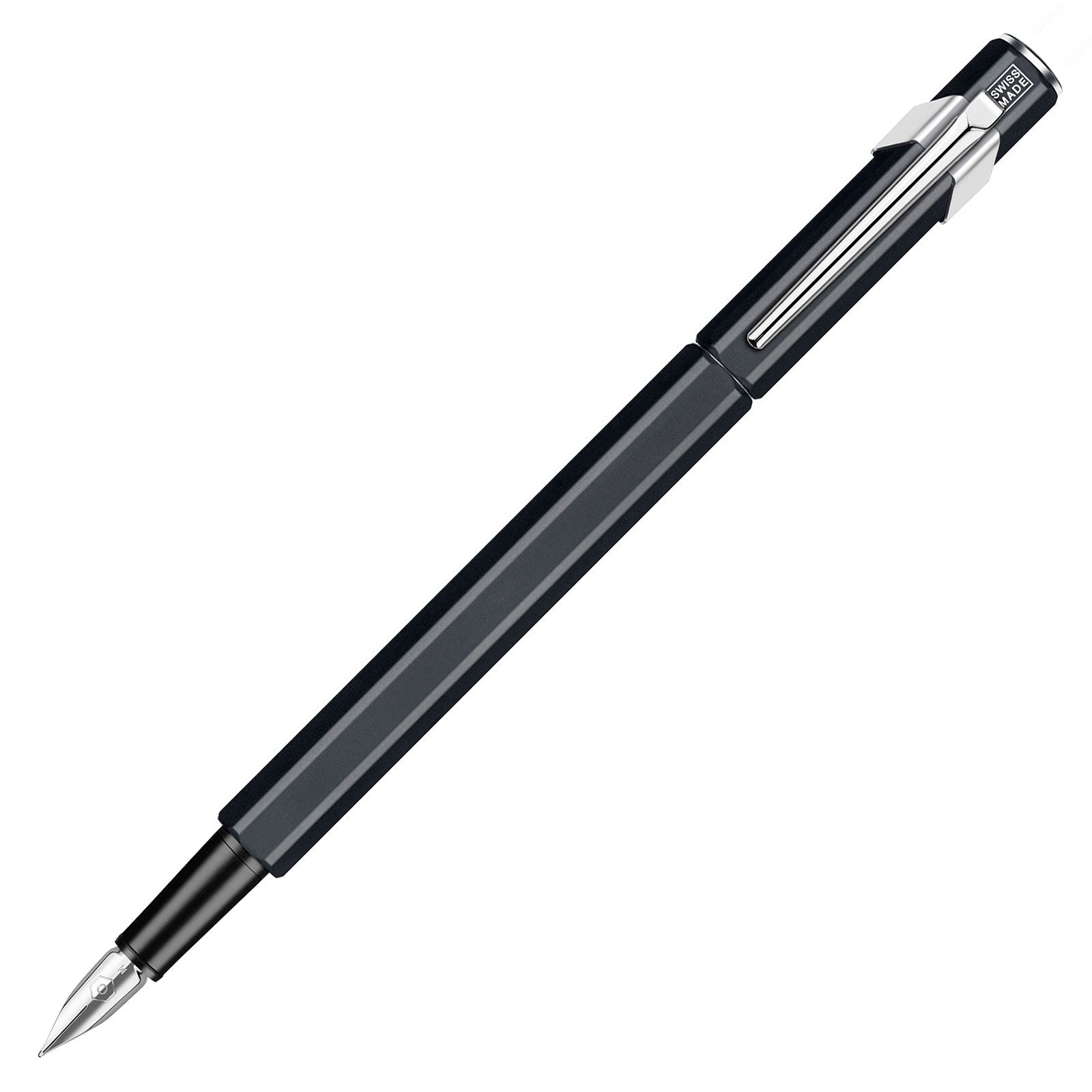 Stylo plume CARAN D'ACHE 849 - Medium (M) - Vernis Noir - 7630002336345