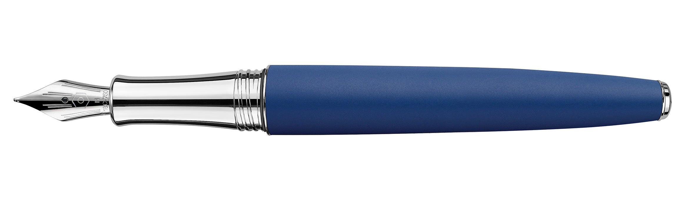 Stylo plume CARAN D'ACHE Léman Bleu Nuit - Fine (F) - Bleu nuit - -