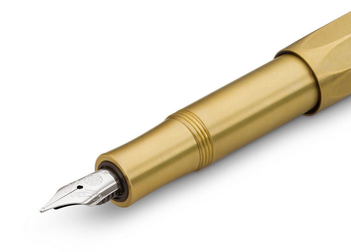 Stylo plume KAWECO Brass Sport - Extra-fine (EF) - Laiton - 4250278610814