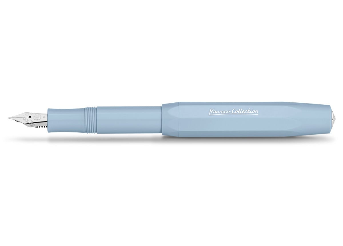 Stylo plume KAWECO Collection Mellow Blue - Extra-fine (EF) - Mellow Blue - 4251734920942