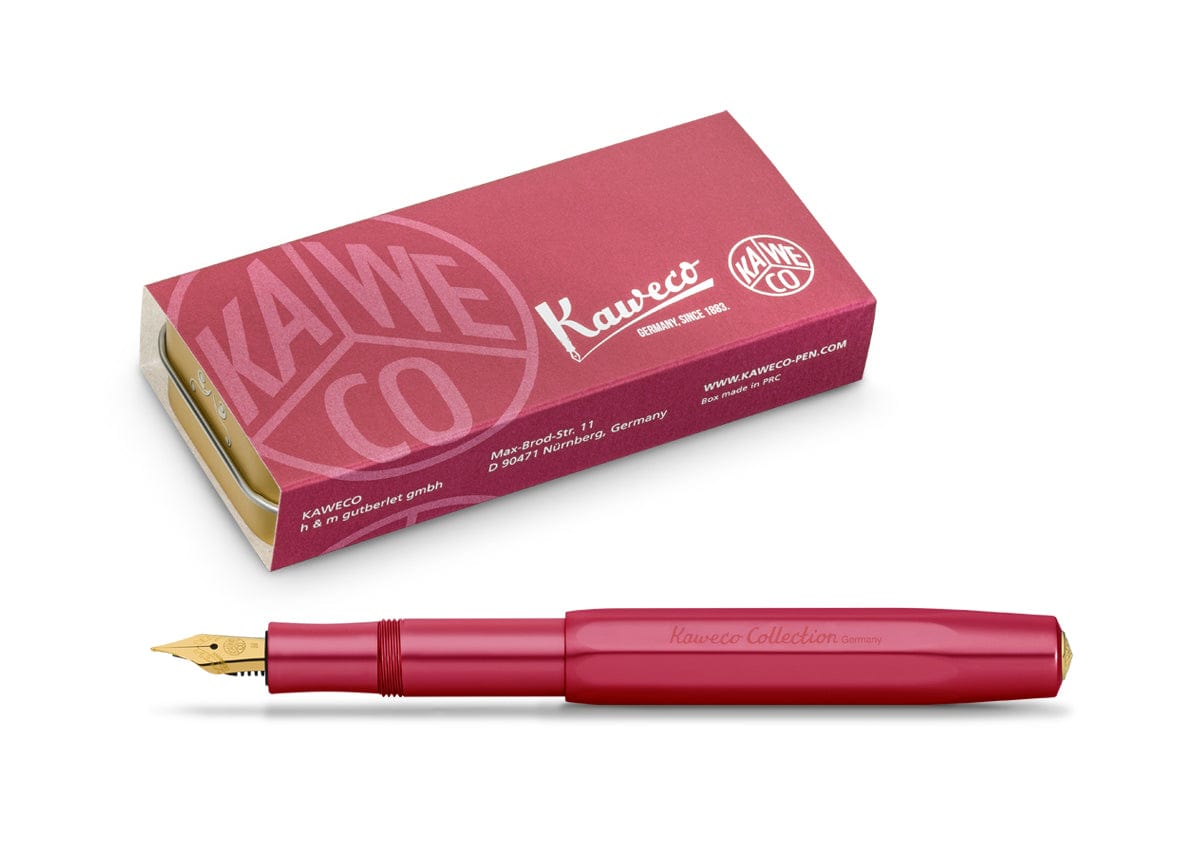 Stylo plume KAWECO Collection Ruby - Extra-fine (EF) - Ruby - 4251734921406