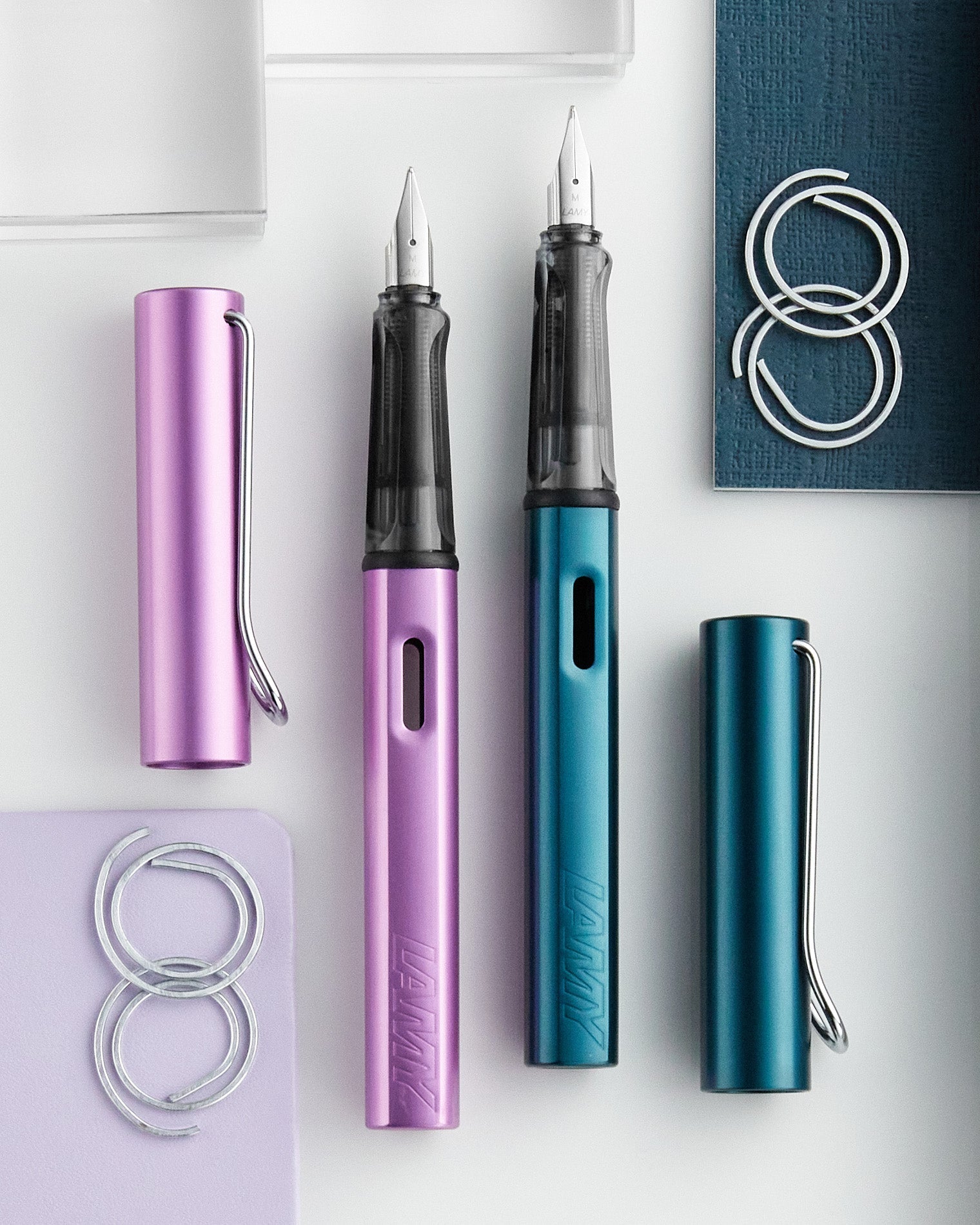 Stylo plume LAMY AL-star lilac & petrol Édition Spéciale - Extra-fine (EF) - Lilac - 4014519754787