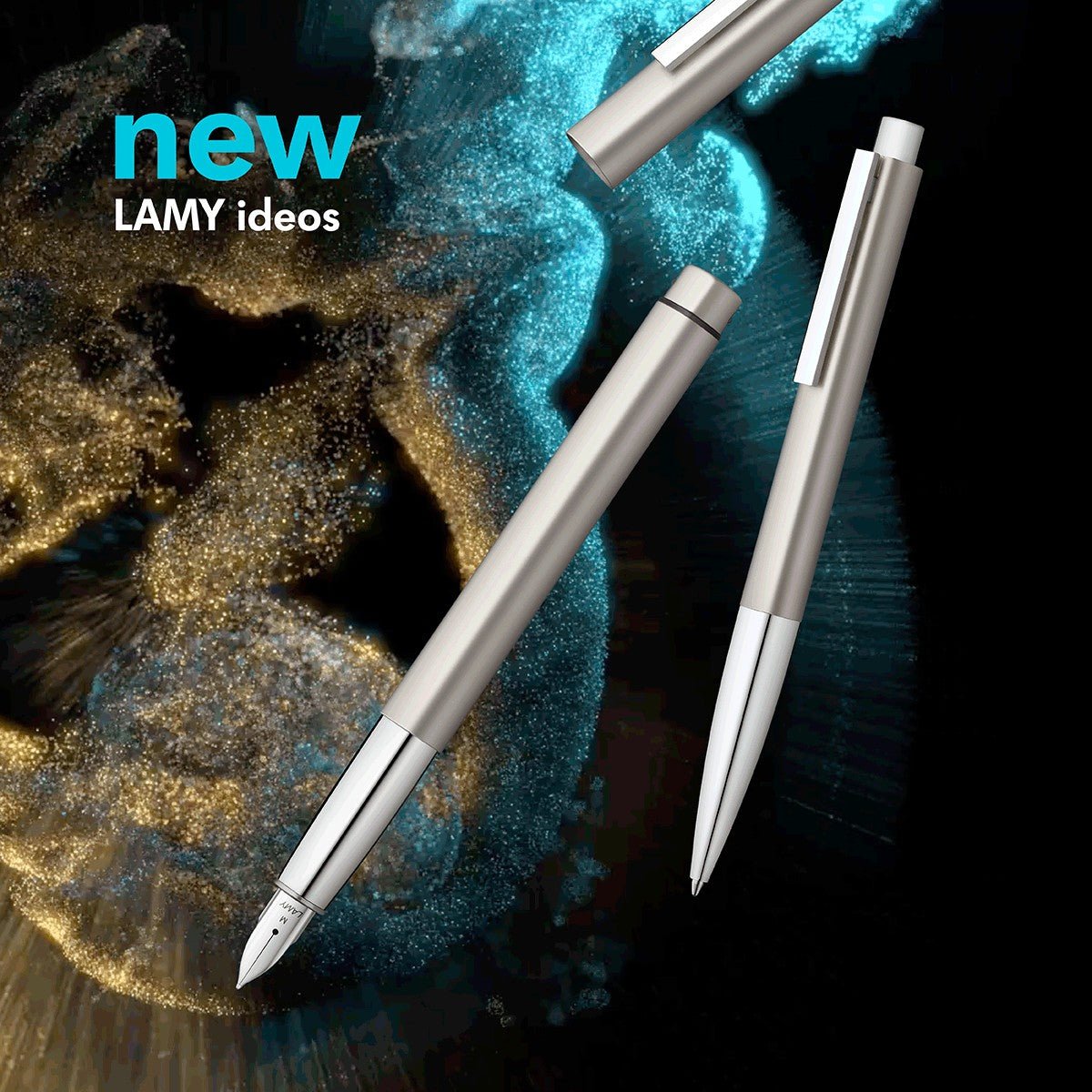 Stylo plume LAMY ideos - Extra-fine (EF) - Palladium - 4014519733768