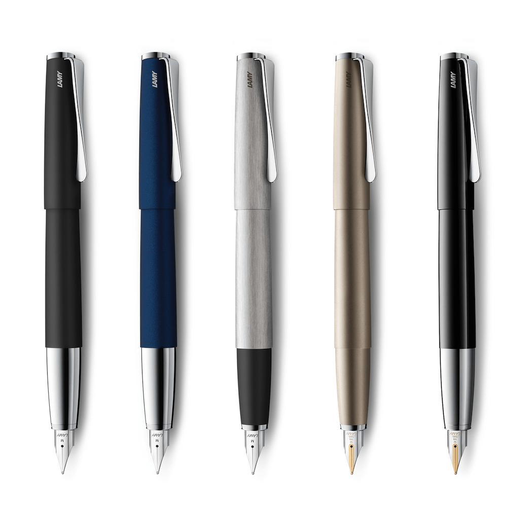 Stylo plume LAMY studio - Extra-fine (EF) - Black - 4014519172901