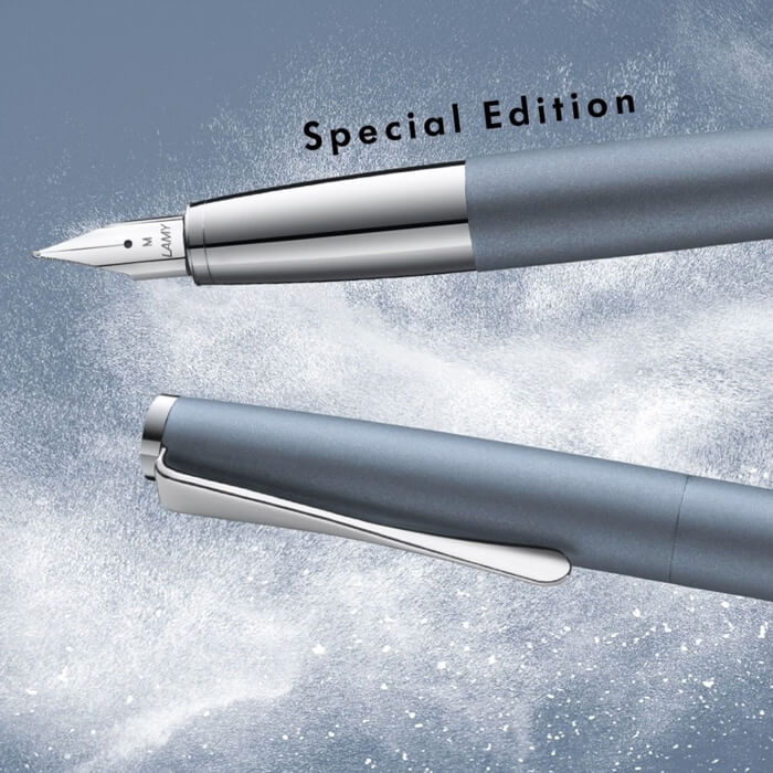 Stylo plume LAMY studio glacier Édition Spéciale - Extra-fine (EF) - Glacier - 4014519734215