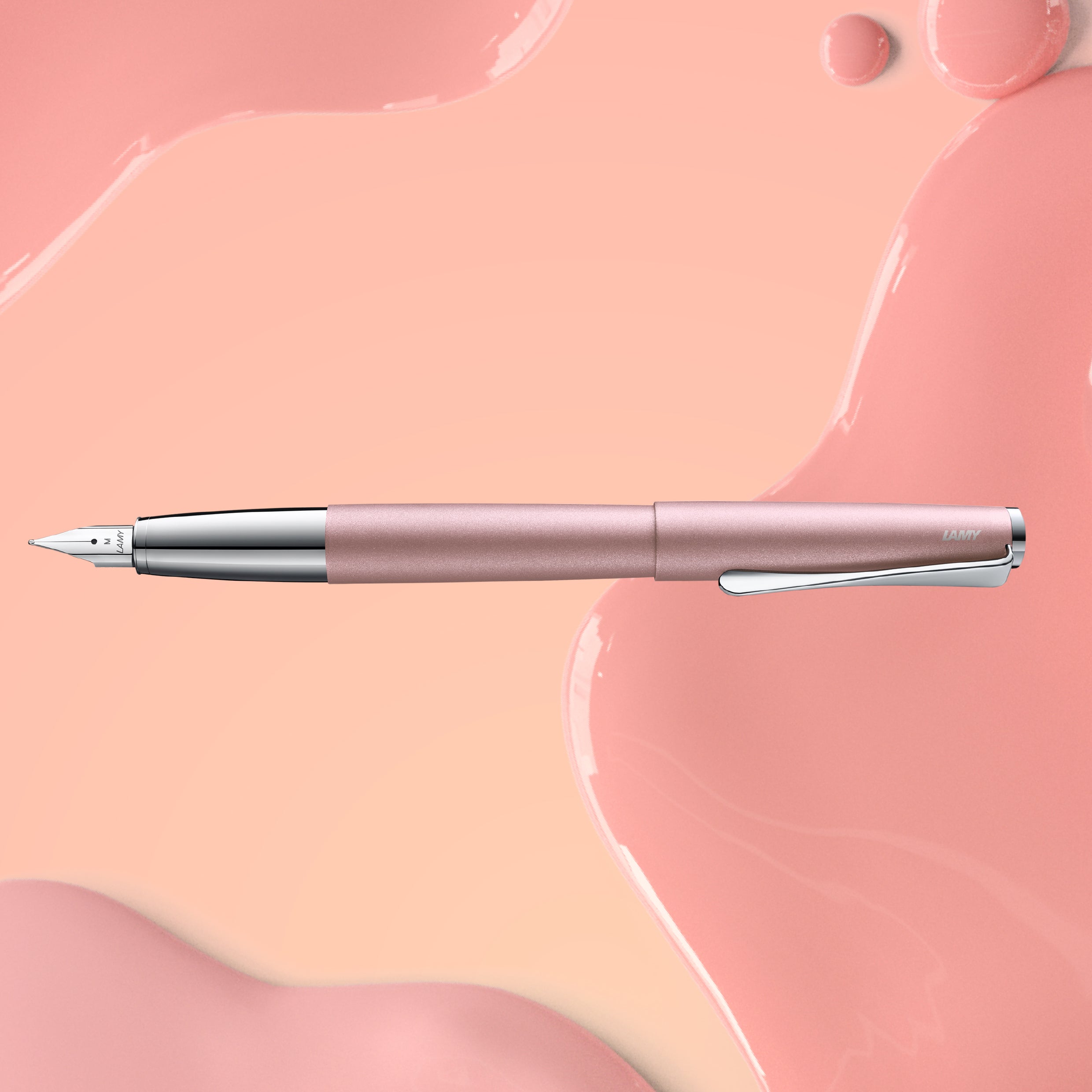 Stylo plume LAMY studio rose Édition Spéciale - Extra-fine (EF) - Rose - -