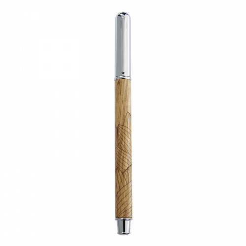 Stylo plume OBERTHUR Canopée - Medium (M) - Chêne / beige - 3108722401543