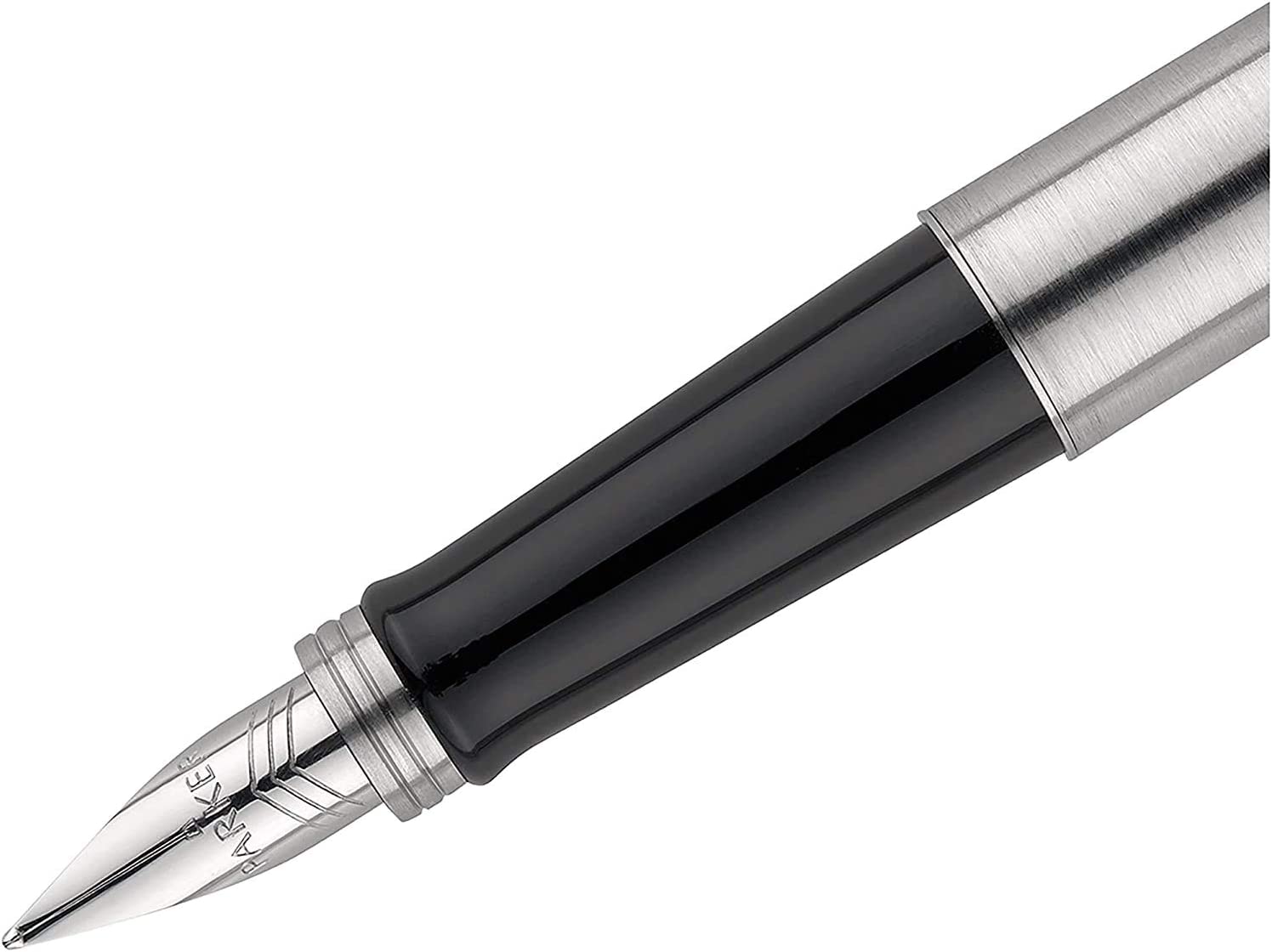 Stylo plume PARKER Jotter - Medium (M) - Acier - 3026980309466