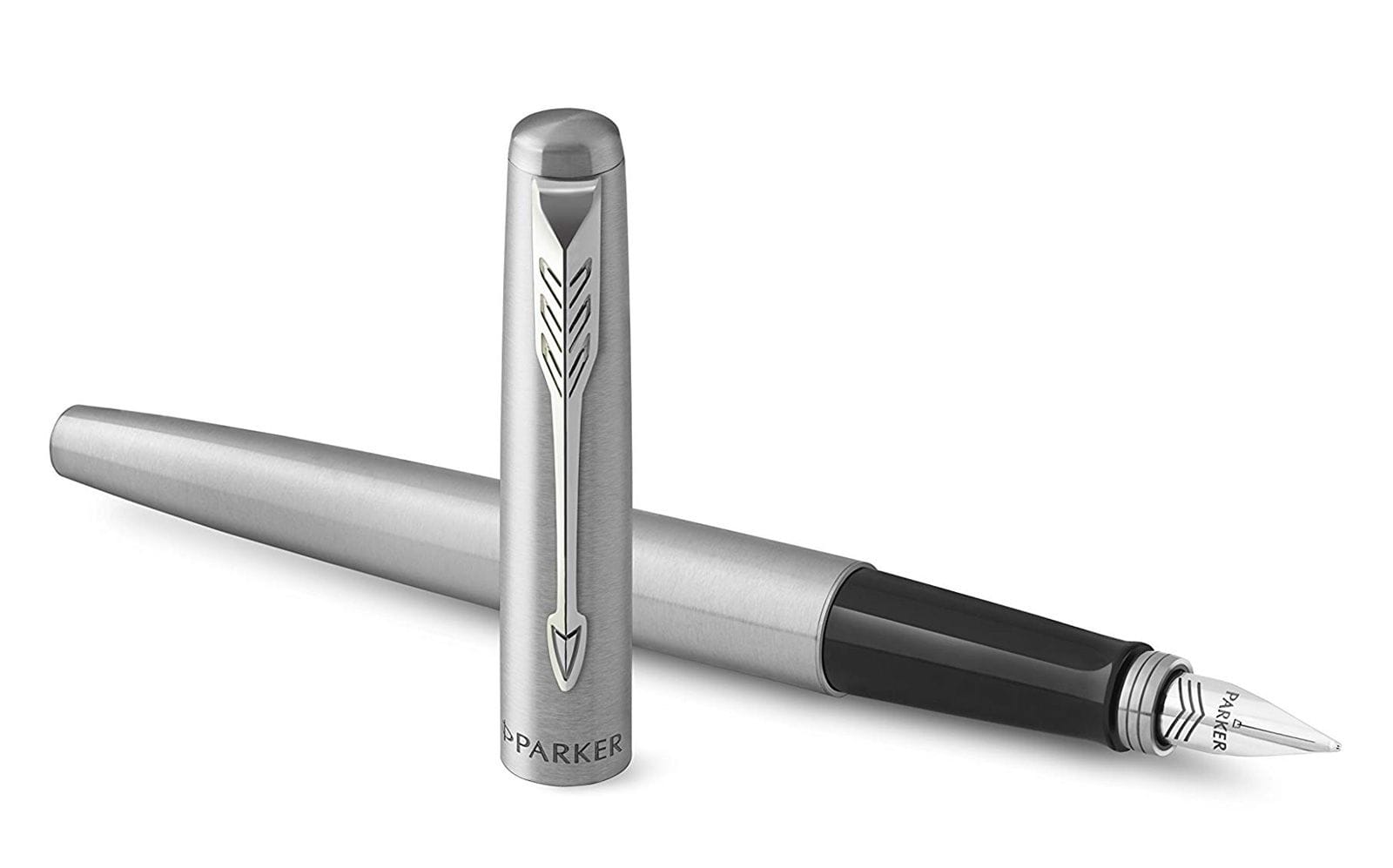 Stylo plume PARKER Jotter - Medium (M) - Acier - 3026980309466