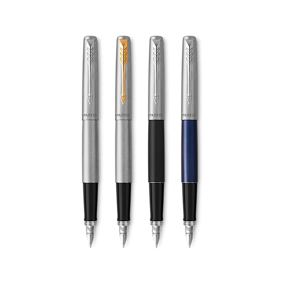 Stylo plume PARKER Jotter - Medium (M) - Acier - 3026980309466