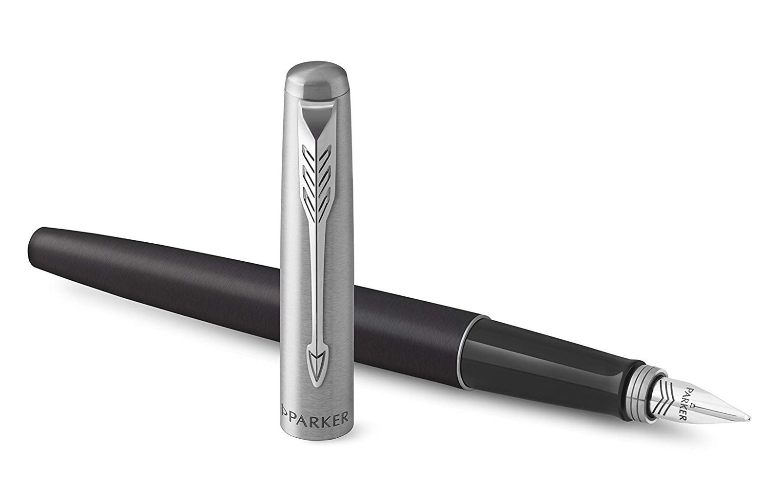 Stylo plume PARKER Jotter - Medium (M) - Noir Bond Street - 3026980309473