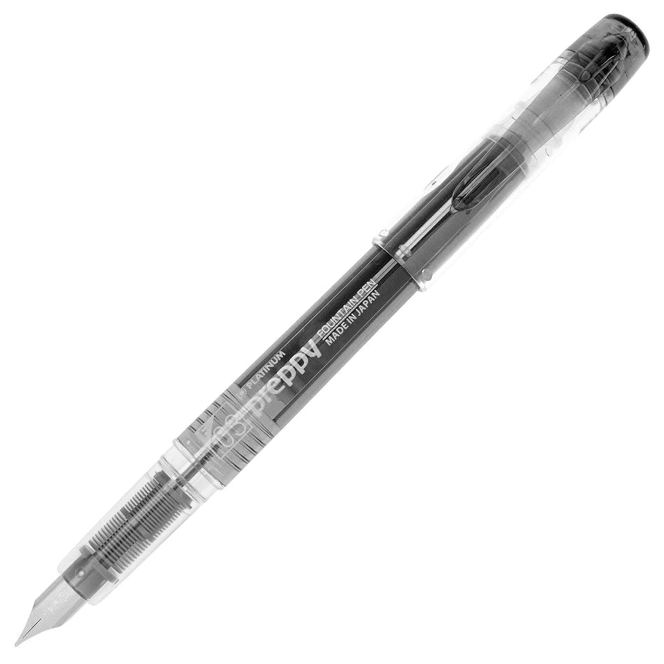 Stylo plume PLATINUM Preppy - Fine (F) - Black - 4977114112881