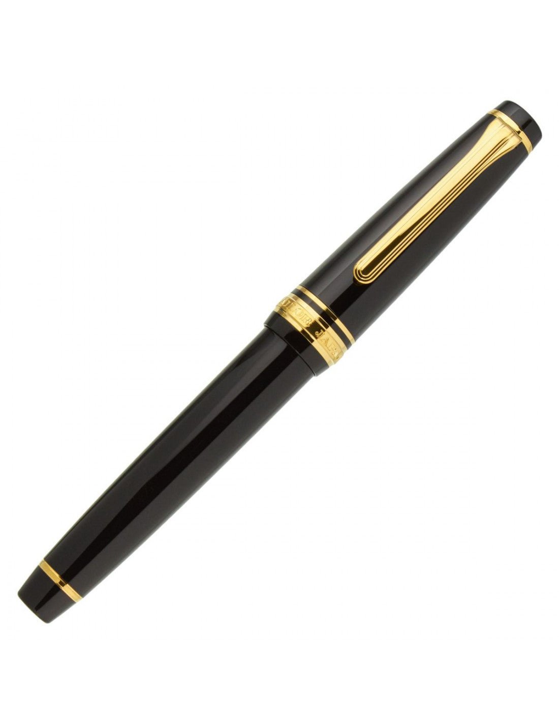 Stylo plume SAILOR Pro Gear Slim GT - Extra-fine (EF) - Black GT - 4901680120452