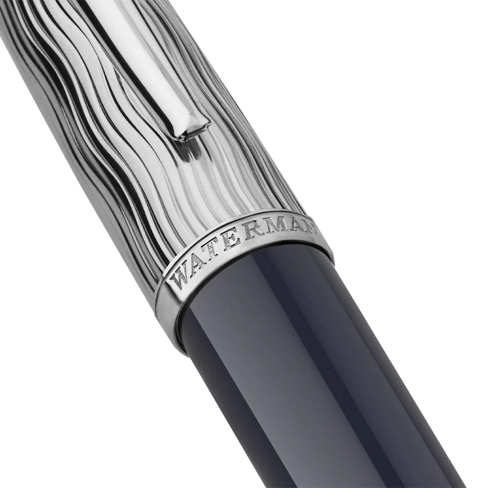 Stylo plume WATERMAN Carène l'Essence du Bleu - Fine (F) - Bleu - -