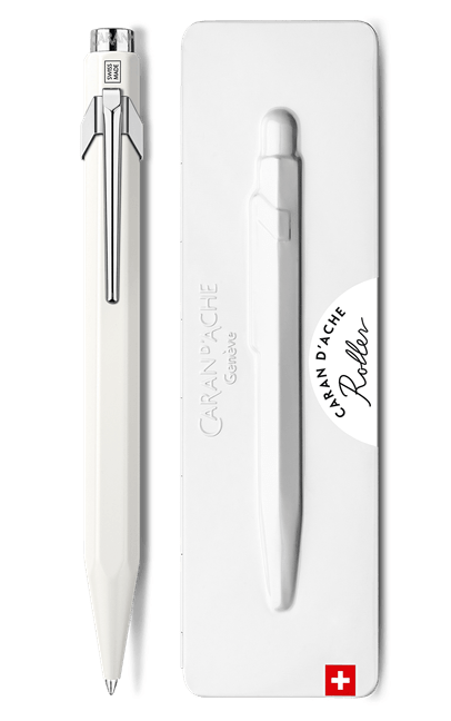 Stylo roller CARAN D'ACHE 849 Classic Line - Blanc - 7630002346252