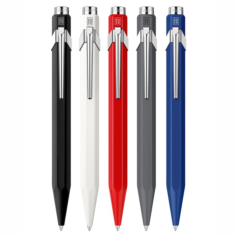 Stylo roller CARAN D'ACHE 849 - Medium (M) - Blanc - 7630002346252