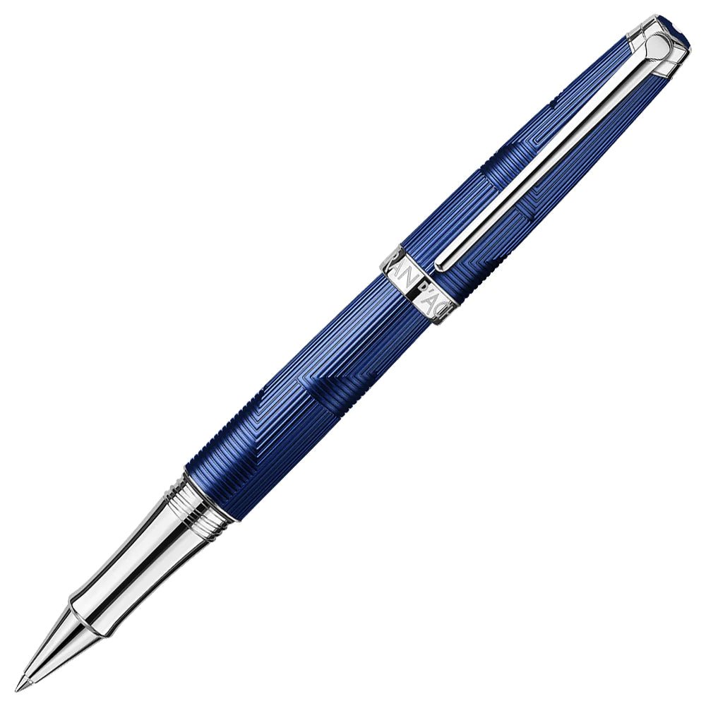 Stylo roller CARAN D'ACHE Léman Bleu Marin - Fine (F) - Bleu marin - -