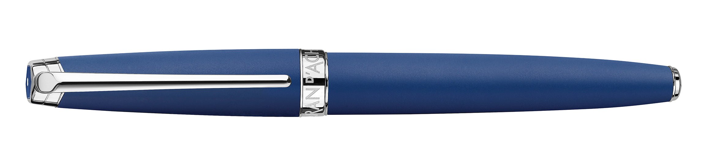 Stylo roller CARAN D'ACHE Léman Bleu Nuit - Fine (F) - Bleu Nuit - -