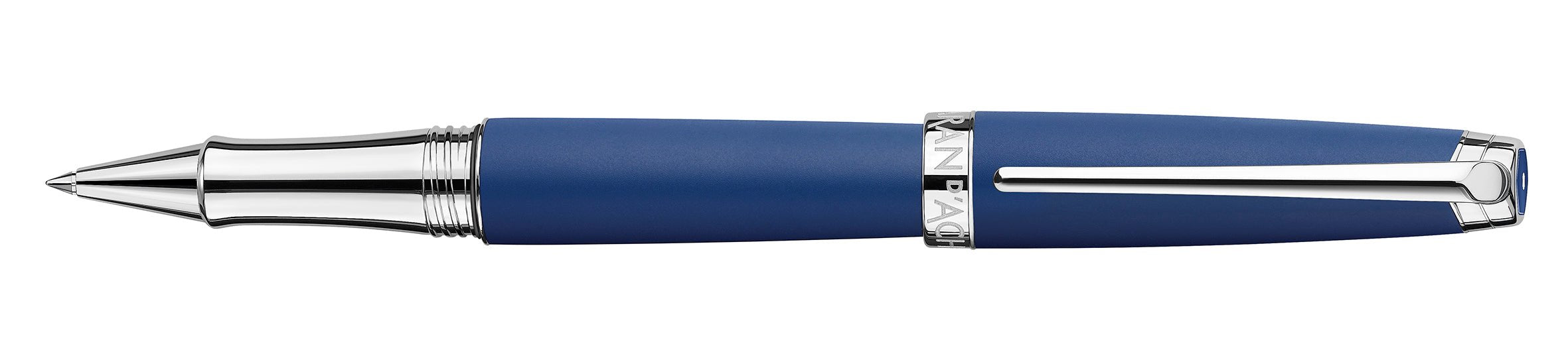 Stylo roller CARAN D'ACHE Léman Bleu Nuit - Fine (F) - Bleu Nuit - -