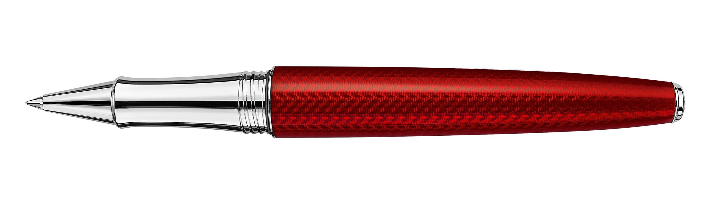 Stylo roller CARAN D'ACHE Léman Rouge Carmin - Fine (F) - Rouge carmin - -