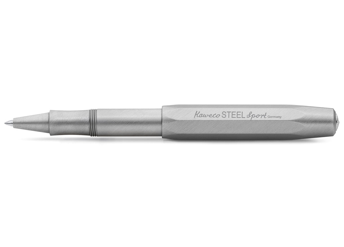 Stylo roller KAWECO Steel Sport - 1.0 - Acier - 4250278613594
