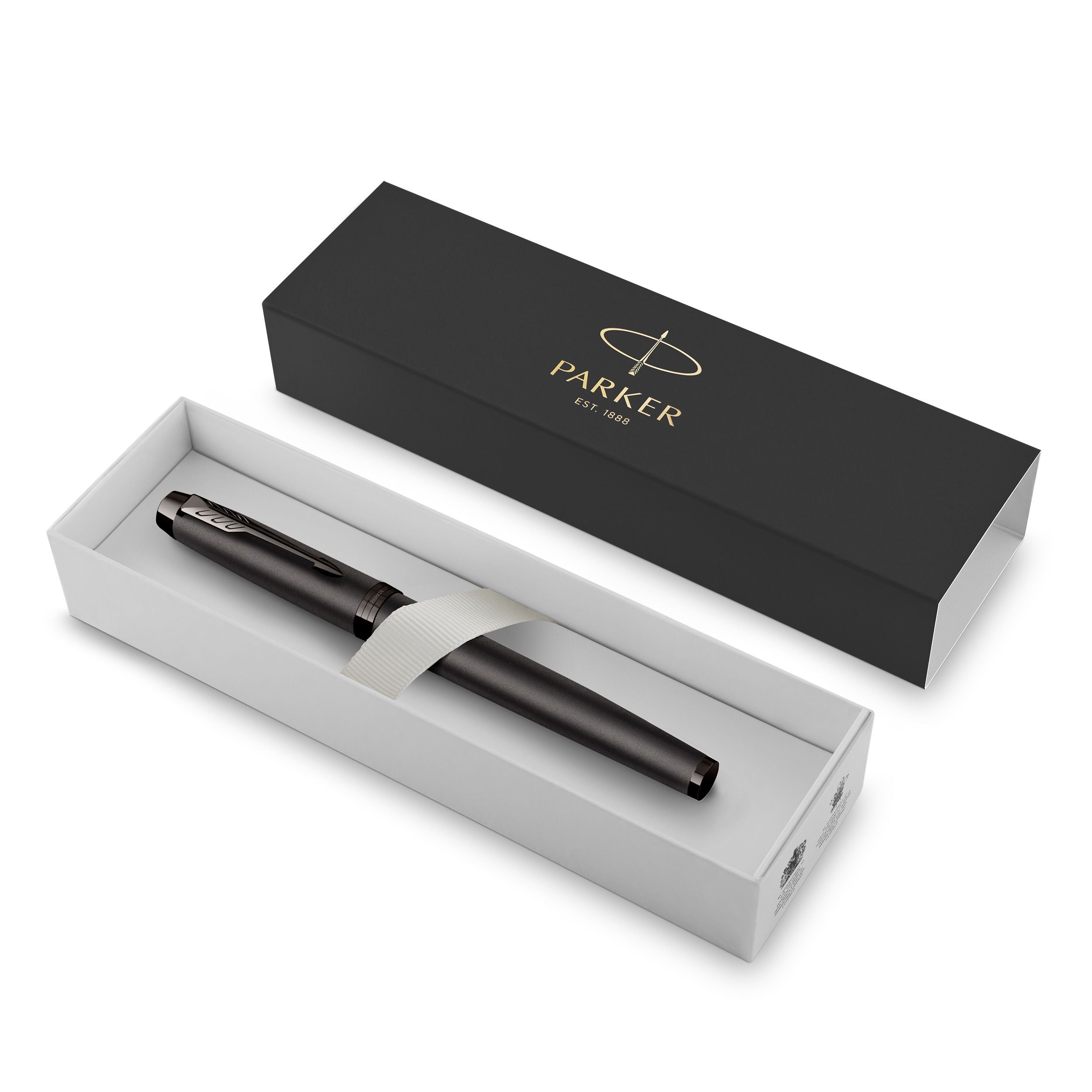 Stylo roller PARKER IM Monochrome - Fine (F) - Champagne - 3026981729553