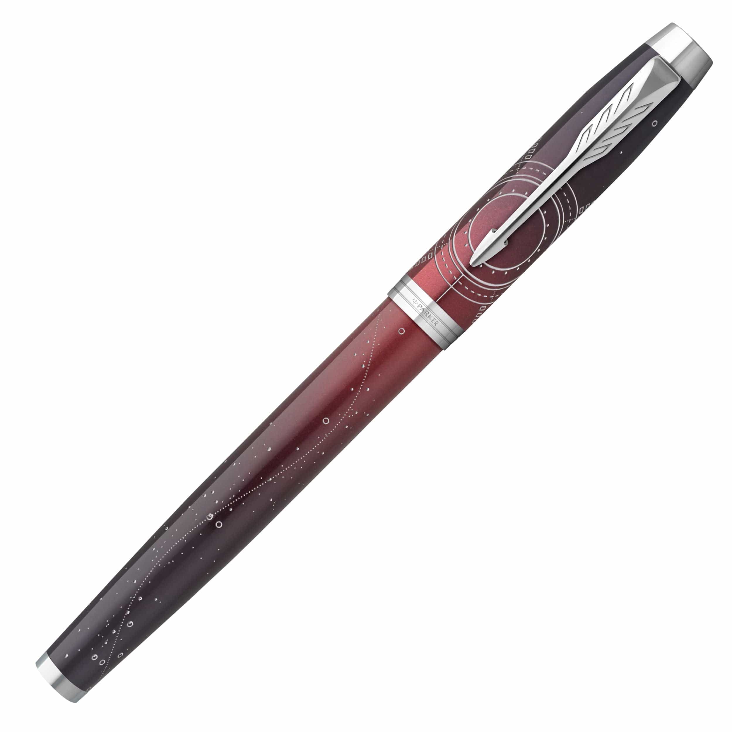 Stylo roller PARKER IM Premium Last Frontier - Fine (F) - Rouge - 3026981529979