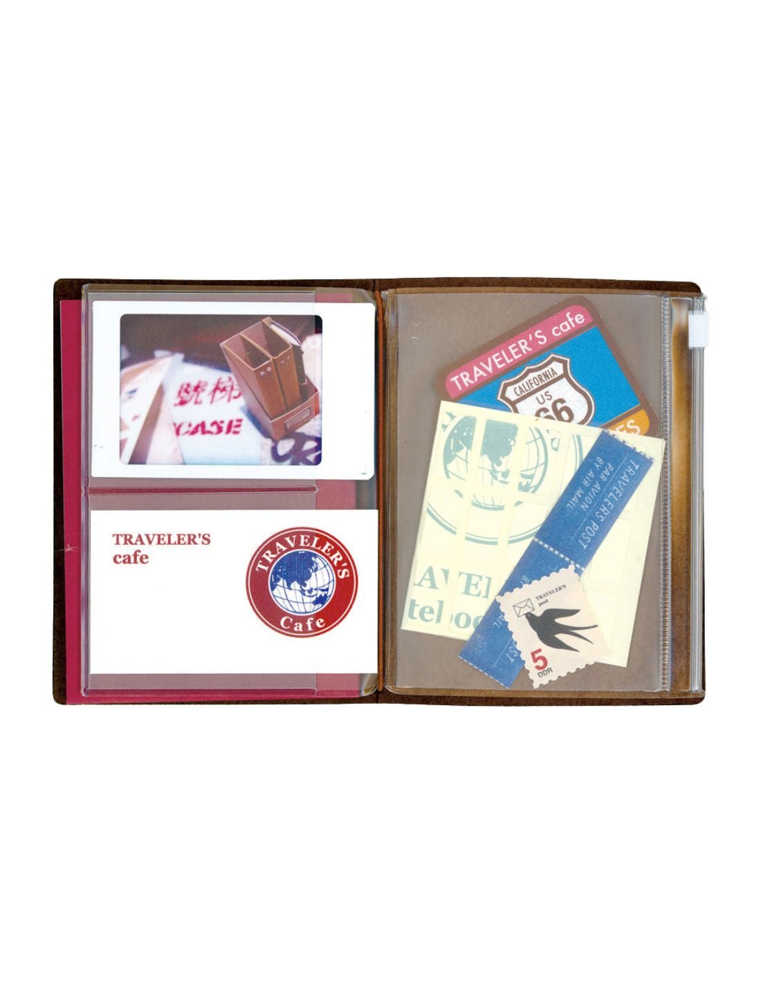TRAVELER'S notebook 004 - pochettes zip (passport size) - TN Passport size - - 4902805143165