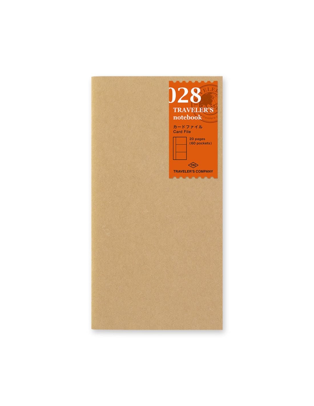 TRAVELER'S notebook 028 - carnet porte-cartes (regular size) - TN Regular size - - 4902805144025