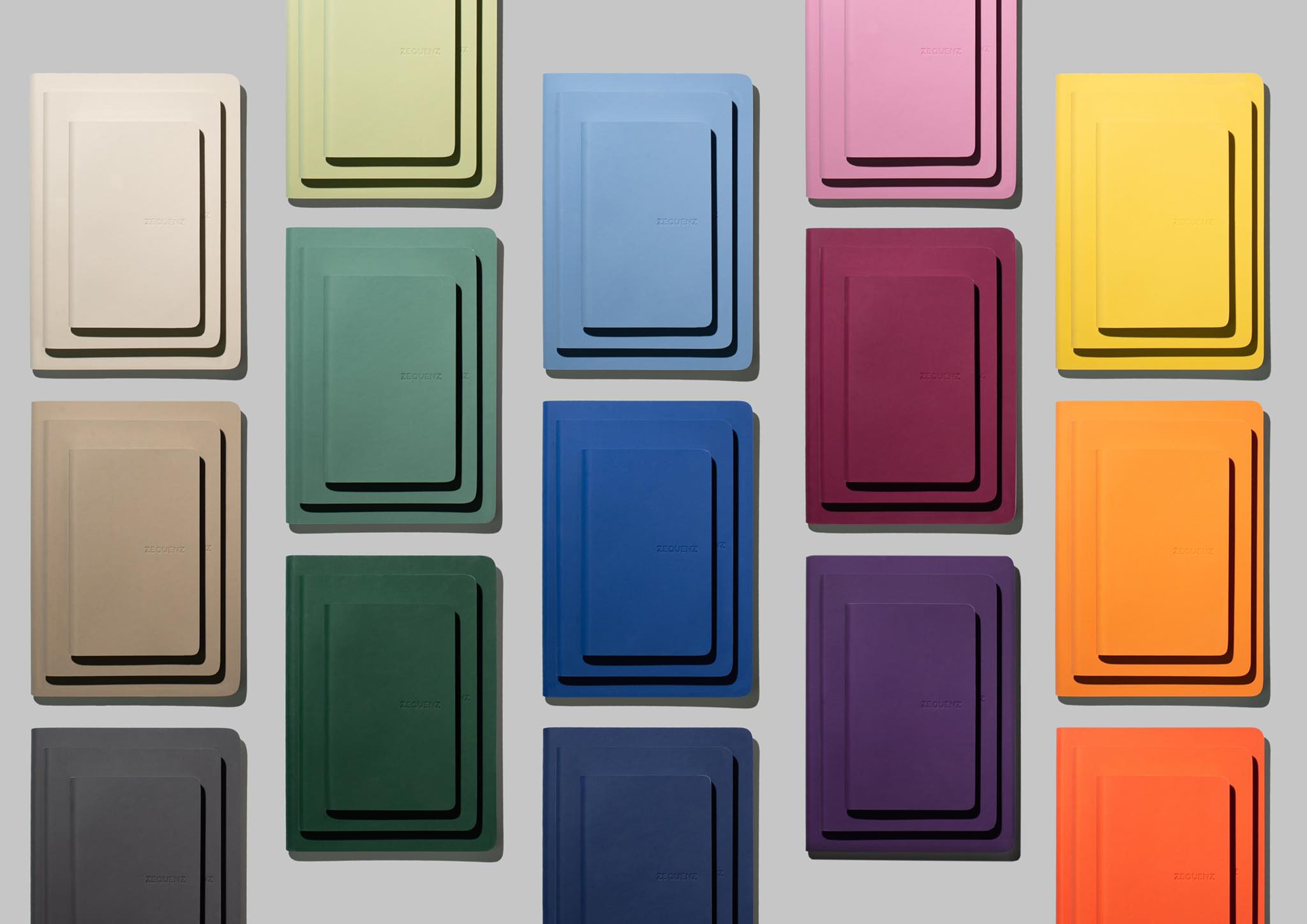 Carnet The Color Uni - ZEQUENZ - Papeterie Montparnasse