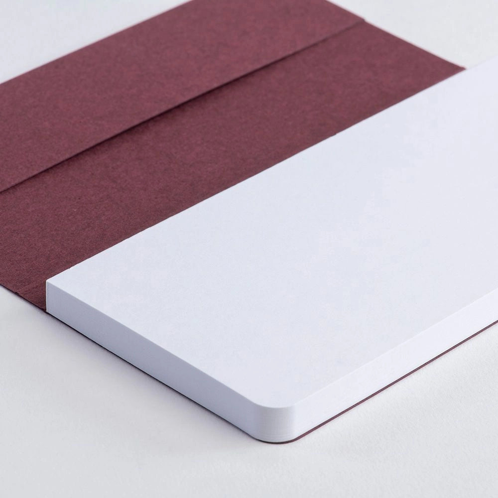 Bloc-notes GMUND Pocket Pad - 6,7 x 13,8 cm - Uni - Merlot
