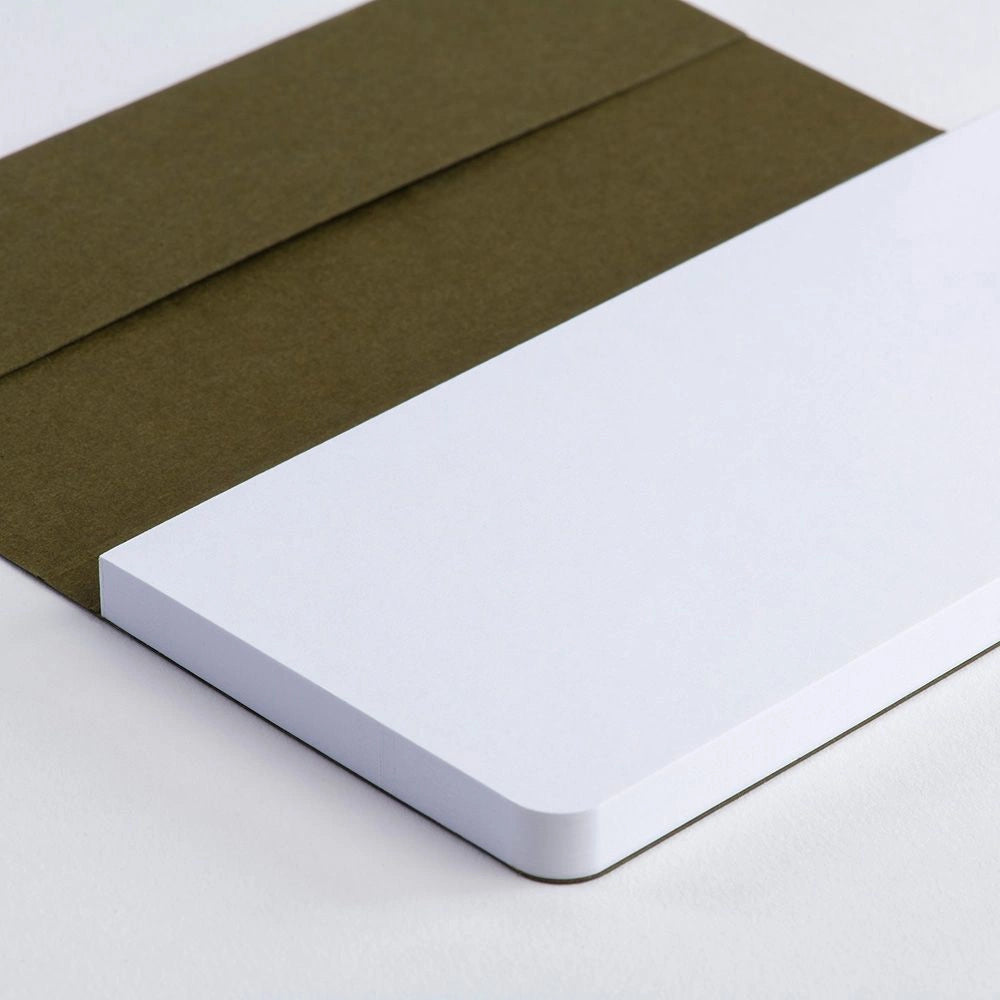 Bloc-notes GMUND Pocket Pad - 6,7 x 13,8 cm - Uni - Olive