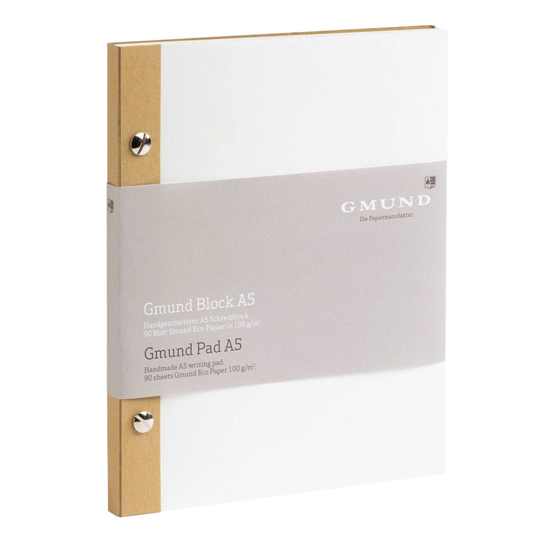 Bloc-notes GMUND Craftsman Pad - A5 - Uni - Soft Brown