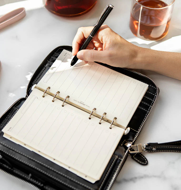 Organiseur FILOFAX Malden Zip - Personal Compact - Black