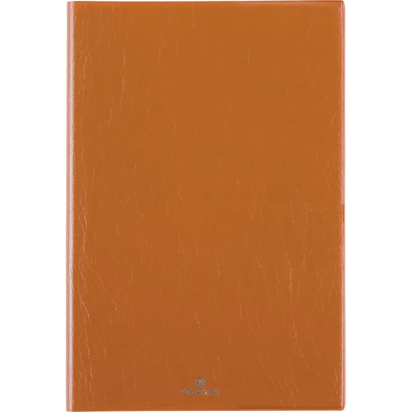 Agenda 2027 OBERTHUR Odessa - 16 x 24 cm - 1 semaine sur 2 pages - Orientation verticale - Marron