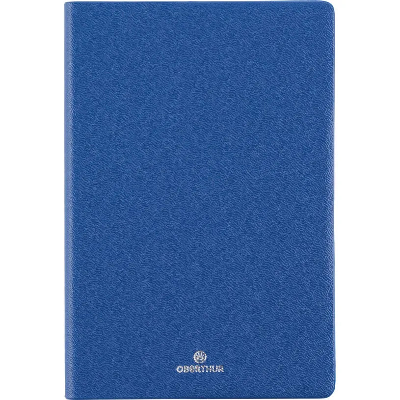 Agenda 2027 OBERTHUR Odessa - 10 x 15 cm - 1 semaine sur 2 pages - Orientation verticale - Bleu