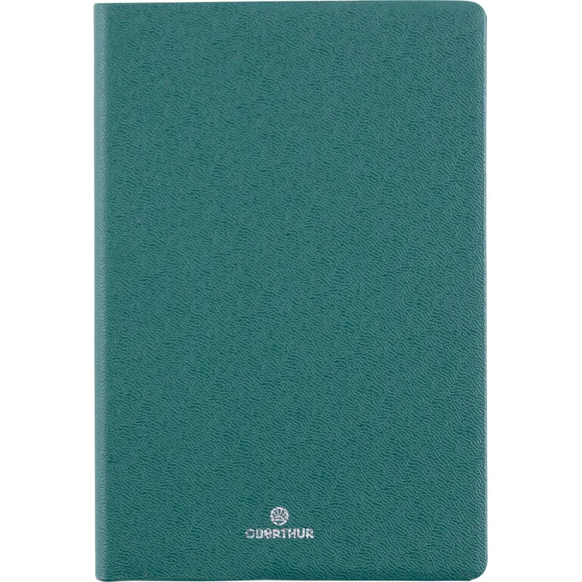 Agenda 2027 OBERTHUR Odessa - 10 x 15 cm - 1 semaine sur 2 pages - Orientation verticale - Vert