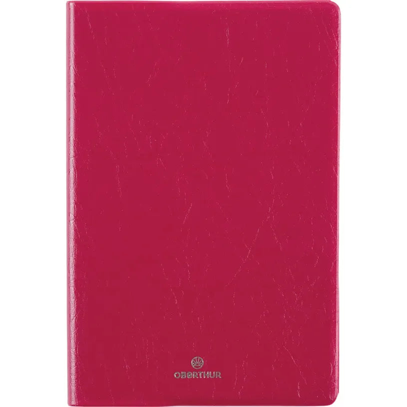 Agenda 2027 OBERTHUR Odessa - 10 x 15 cm - 1 semaine sur 2 pages - Orientation verticale - Bordeaux